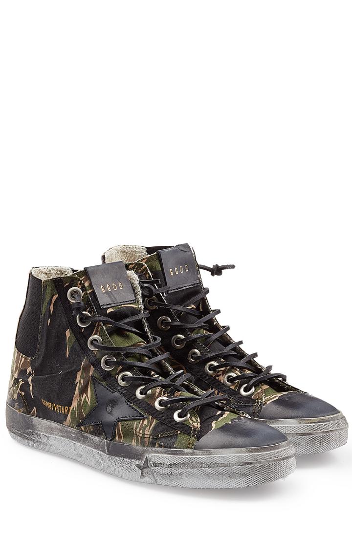Golden Goose Francy Sneakers With Leather