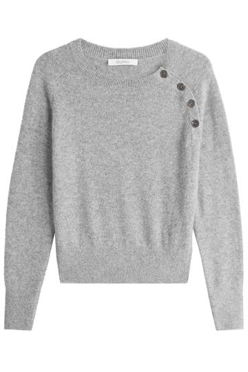 Max Mara Max Mara Alpaca Pullover - Grey
