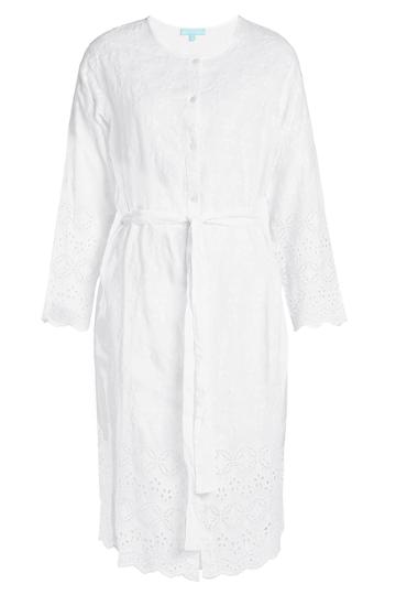 Melissa Odabash Melissa Odabash Cecilia Eyelet Swim Cover-up