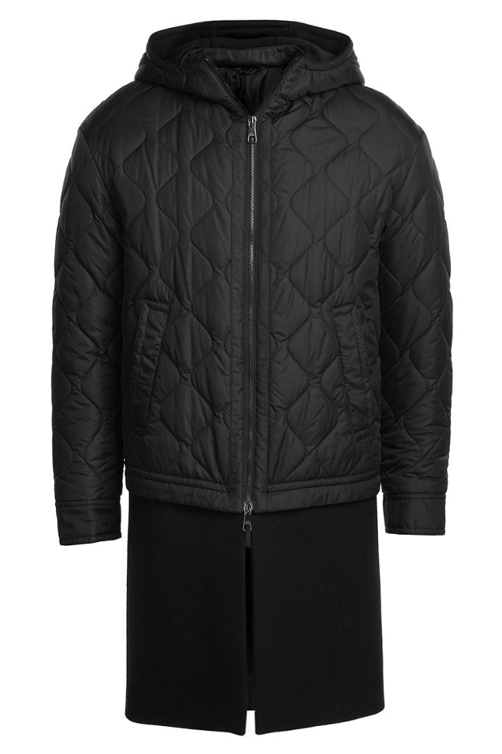 Neil Barrett Neil Barrett Layered Quilted Jacket