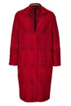 Roland Mouret Roland Mouret Jacquard Coat - Red