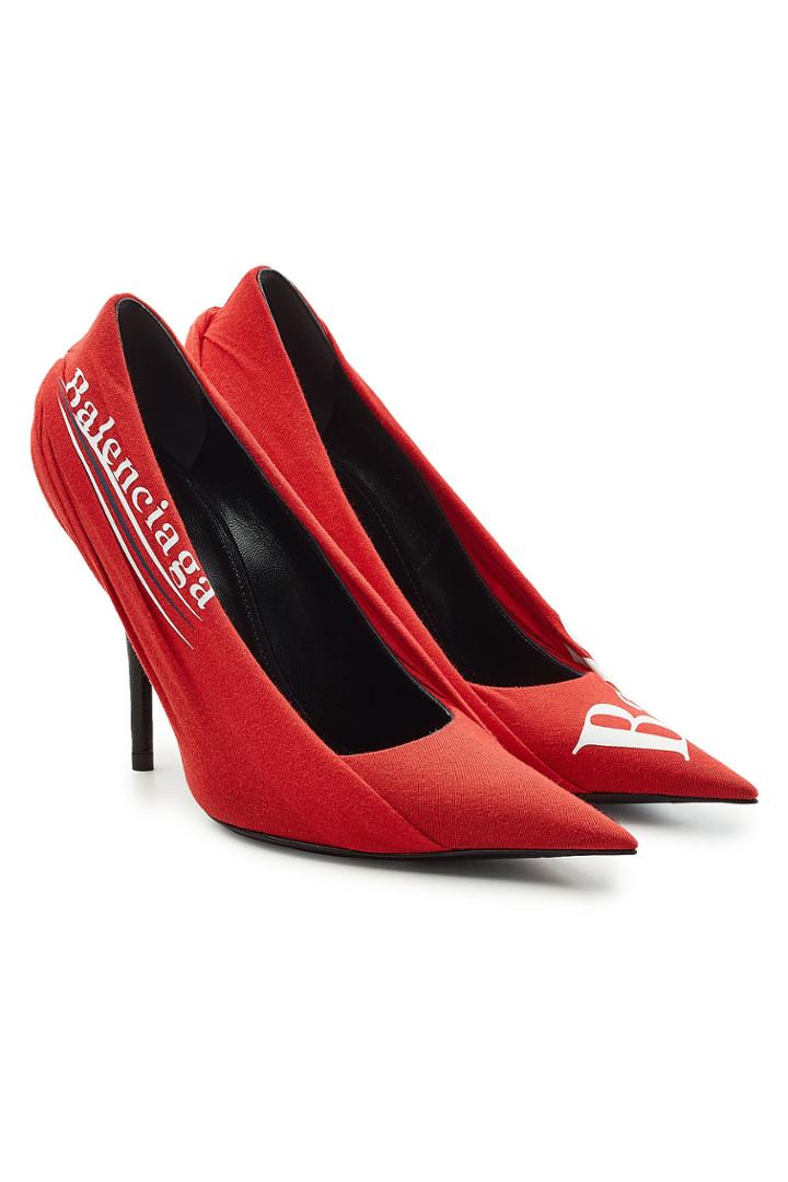 Balenciaga Balenciaga Logo Printed Pumps