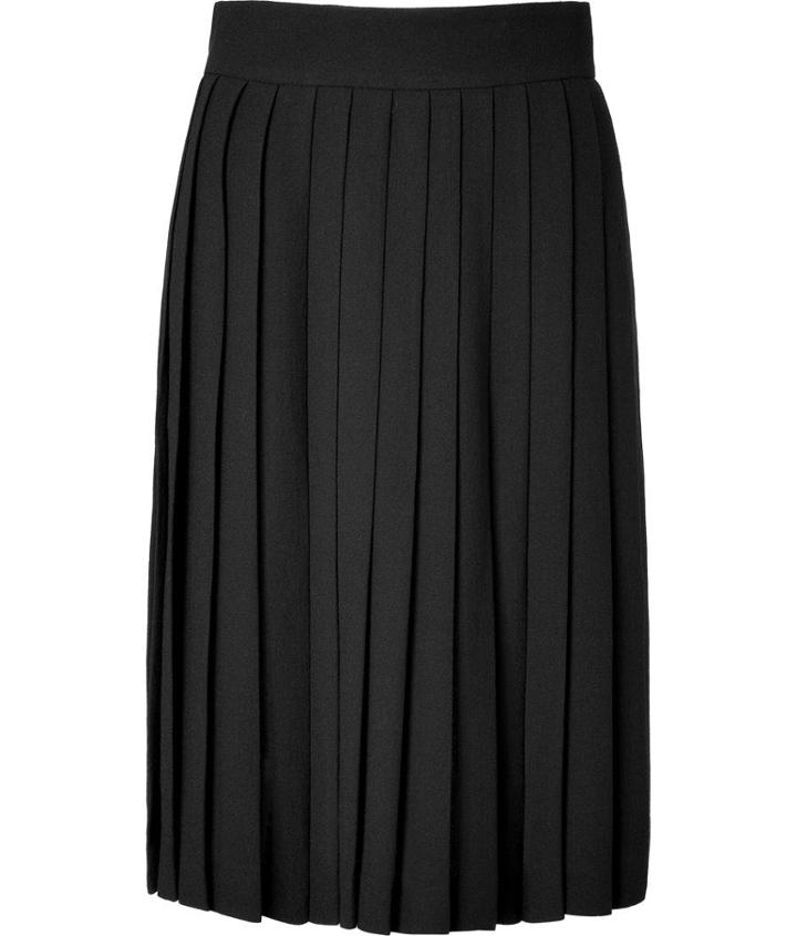 Fausto Puglisi Wool Pleated Skirt