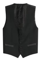 Dolce & Gabbana Dolce & Gabbana Virgin Wool Vest With Silk - Black