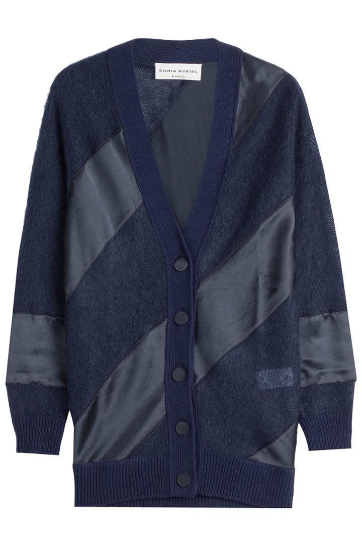 Sonia Rykiel Sonia Rykiel Cardigan With Satin