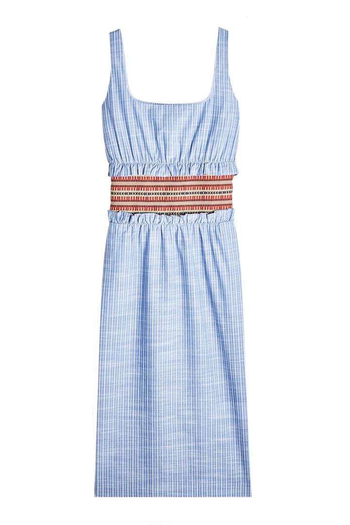 Stella Jean Stella Jean Striped Cotton Dress