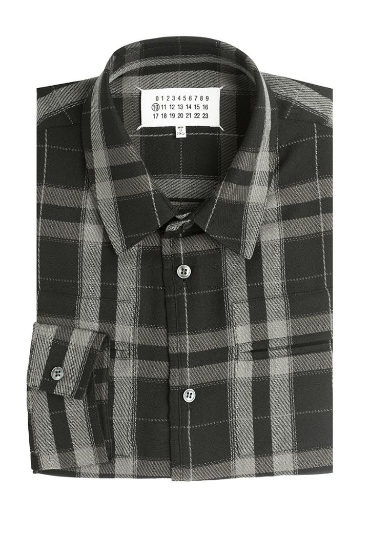 Maison Margiela Maison Margiela Plaid Cotton Shirt - None