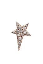 Diane Kordas Diane Kordas 18kt Gold Star Earring With White Diamonds
