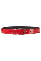 Jil Sander Jil Sander Patent Leather Belt - Red