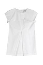 Jil Sander Navy Jil Sander Navy Stretch Cotton Blouse
