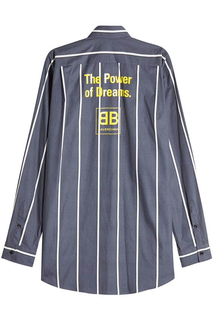 Balenciaga Balenciaga The Power Of Dreams Striped Shirt