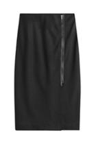 Max Mara Max Mara Wool Skirt With Zip Detail