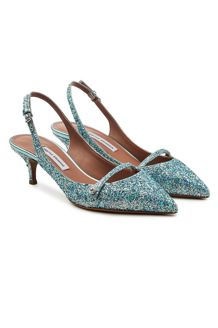 Tabitha Simmons Tabitha Simmons Layton Slingback Glitter Pumps