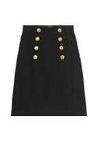 Burberry London Burberry London Cotton Blend Skirt With Metallic Buttons
