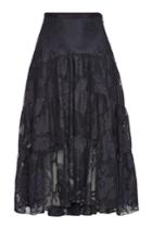 See By Chloé See By Chloé Tiered Skirt With Overlay