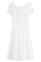 Paule Ka Paule Ka Cotton Sheath Dress - White