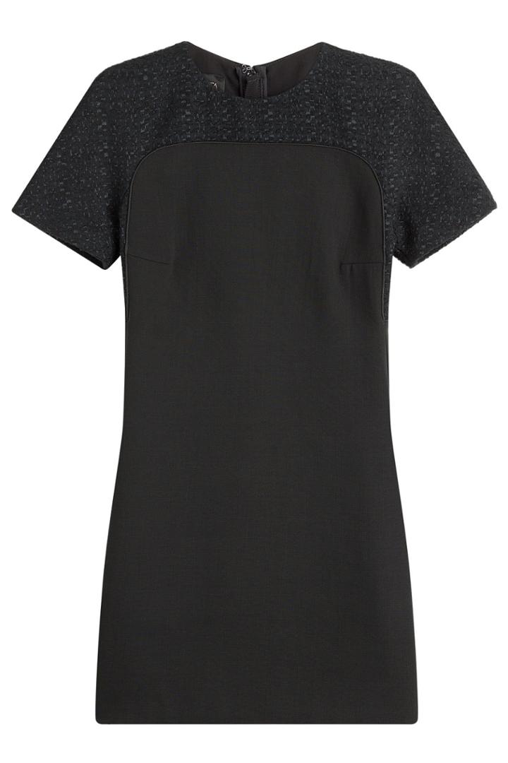 Giambattista Valli Giambattista Valli Virgin Wool Dress With Bouclé - None
