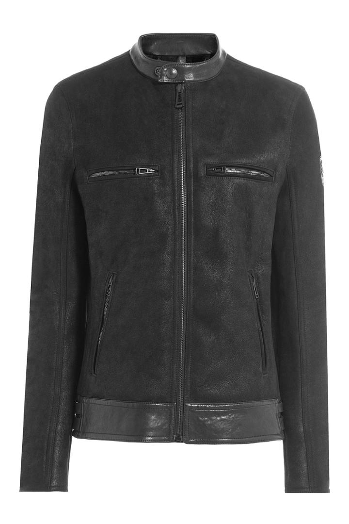 Belstaff Belstaff Suede Jacket - Black