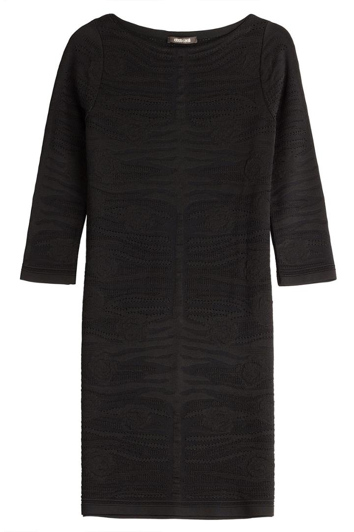 Roberto Cavalli Roberto Cavalli Stretch Knit Dress - Black
