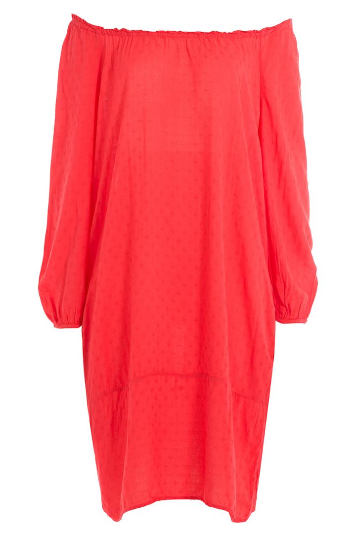 Velvet Velvet Off-the-shoulder Dress - Red