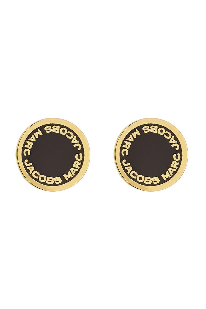 Marc Jacobs Marc Jacobs Logo Disc Stud Earrings