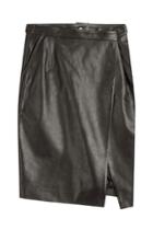 Vetements Vetements Leather Skirt - Black
