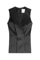 Jason Wu Jason Wu Silk-cotton Top - Black