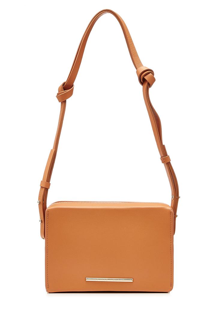 Roland Mouret Roland Mouret Leather Shoulder Bag - Brown