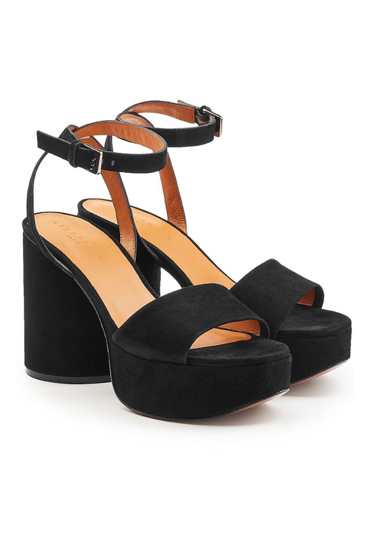 Robert Clergerie Robert Clergerie Vionica Suede Platform Sandals