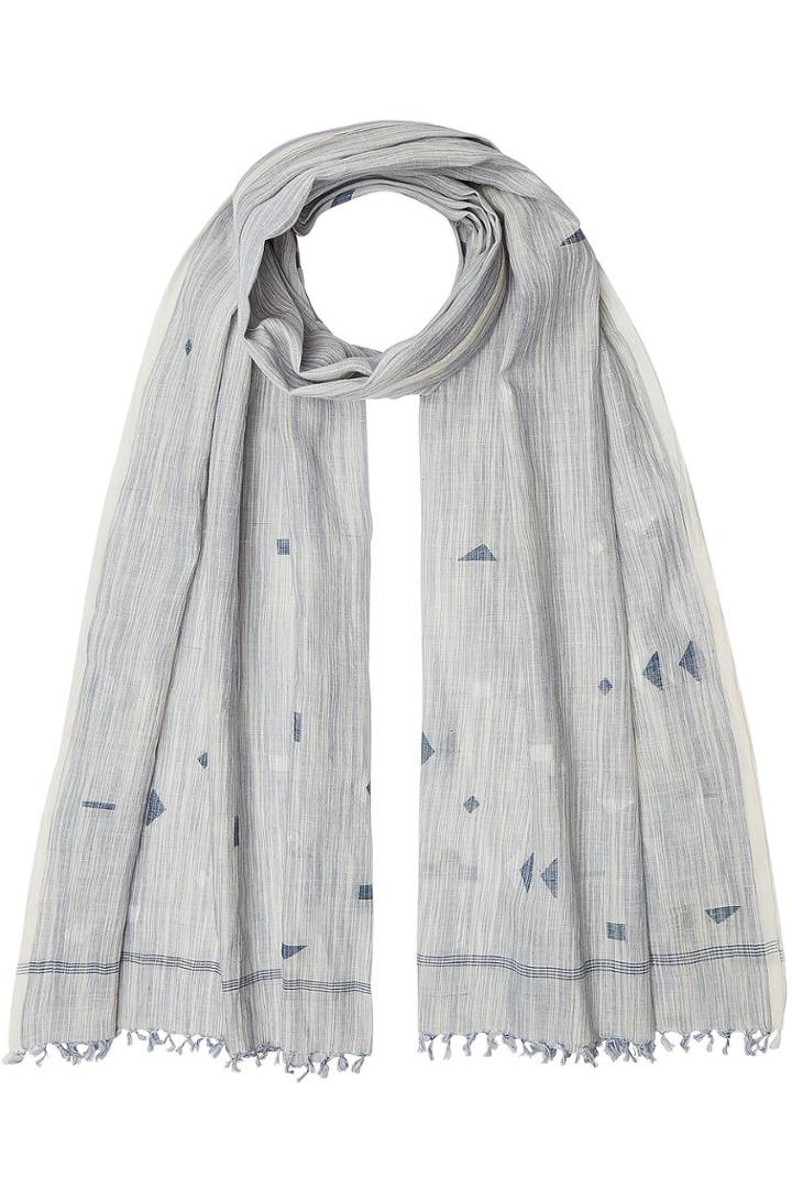 Aish Aish Cotton Scarf - White