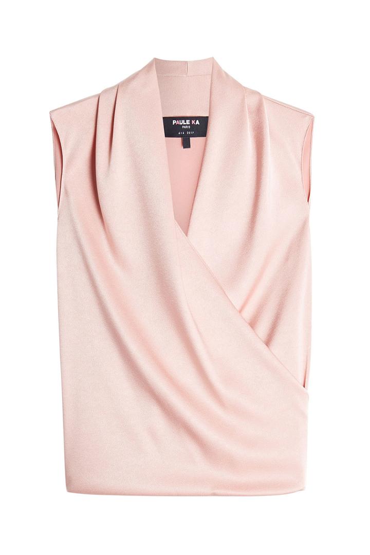 Paule Ka Paule Ka Draped Sleeveless Top