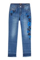 Steffen Schraut Steffen Schraut Embroidered Straight Leg Jeans