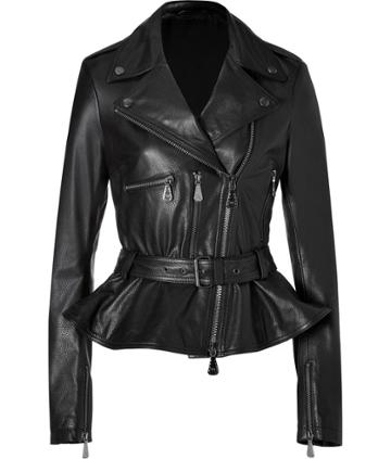 Mcq By Alexander Mcqueen Leather Jacket In Black