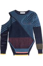 Prabal Gurung Asymmetric Knit Pullover