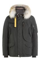 Parajumpers Parajumpers Fur-trimmed Jacket With Quilted Liner - Black