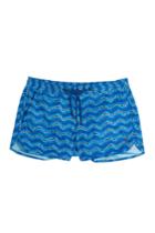 Marc By Marc Jacobs Marc By Marc Jacobs Printed Swim Trunks - Blue