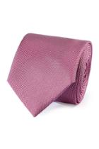 Hugo Hugo Woven Silk Tie - Pink
