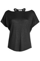 Rag & Bone Rag & Bone T-shirt With Cut-out Detail - Black