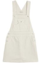 Alexa Chung For Ag Gillian Denim Dungaree Dress