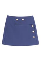 Kenzo Kenzo Cotton Twill Mini-skirt - Blue