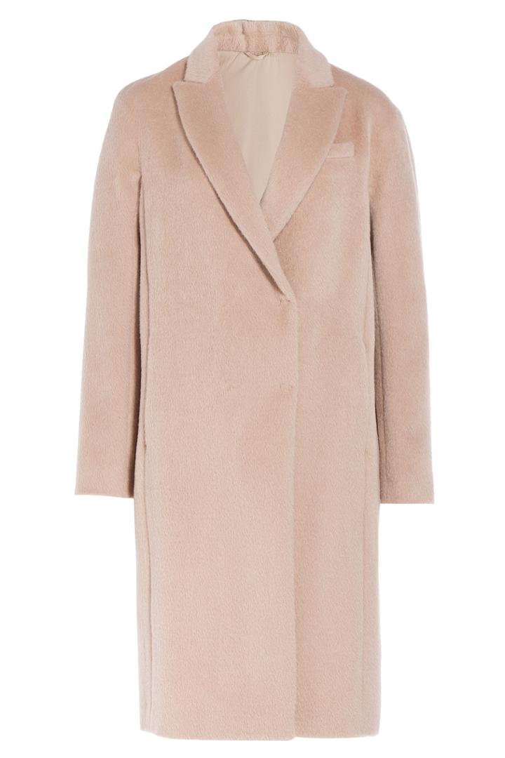 Brunello Cucinelli Brunello Cucinelli Wool-llama Overcoat - Beige