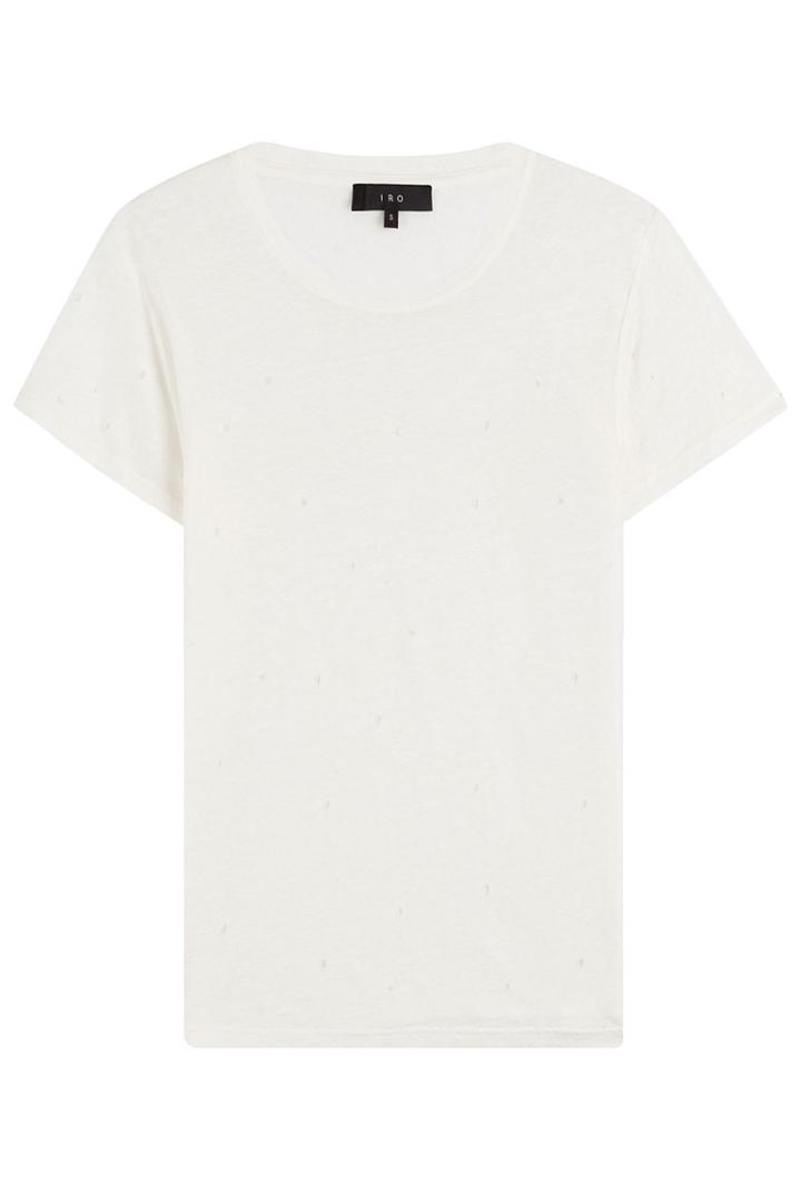 Iro Iro Linen T-shirt - White