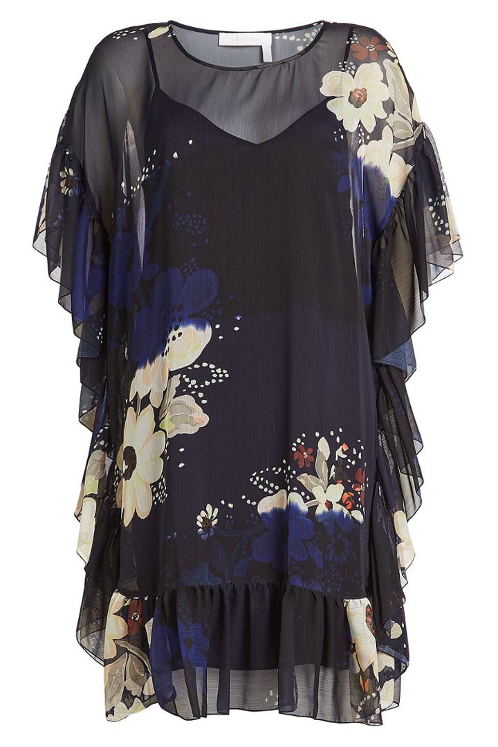 See By Chloé See By Chloé Printed Kaftan Dress