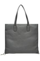 Marc Jacobs Marc Jacobs Wingman Shopping Leather Tote - Grey