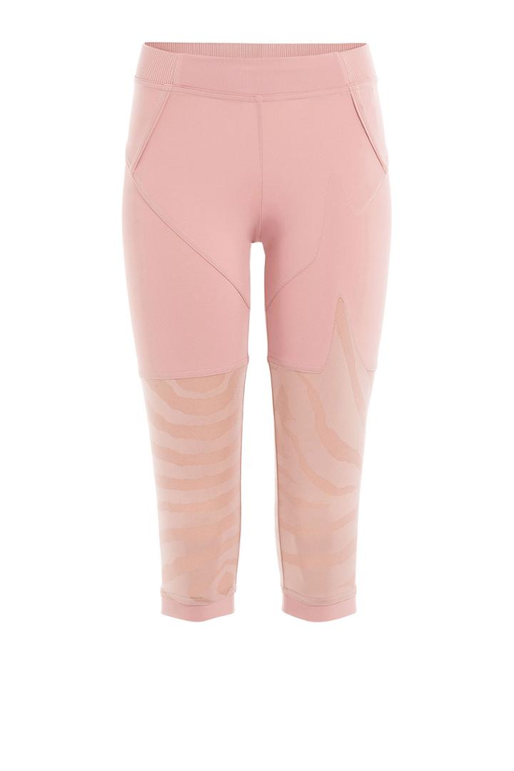 Adidas By Stella Mccartney Adidas By Stella Mccartney Studio Zebra Mesh Leggings - None