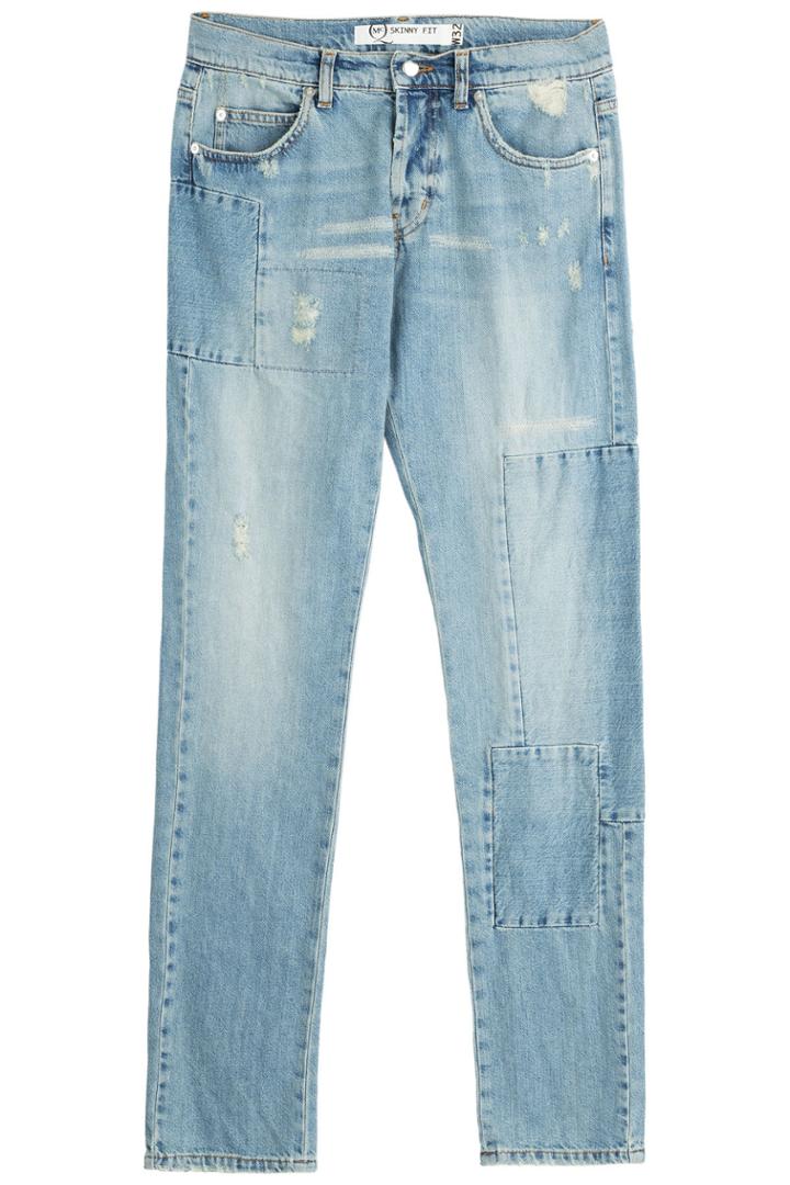 Mcq Alexander Mcqueen Mcq Alexander Mcqueen Distressed Skinny Jeans - Blue