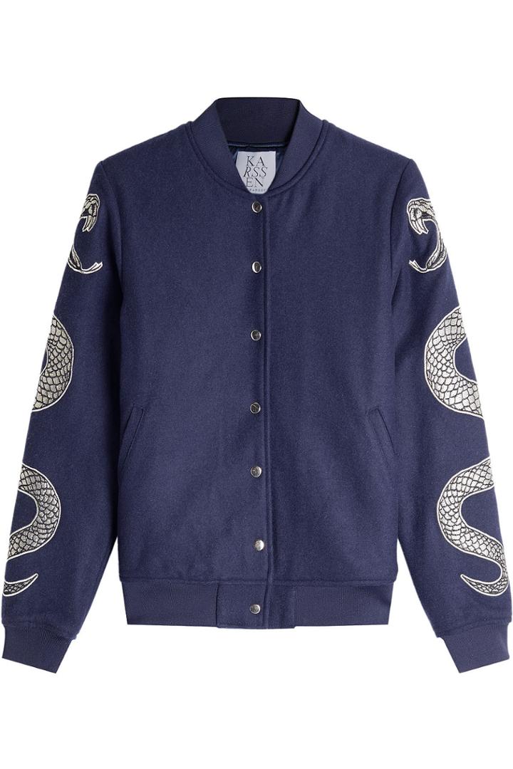 Zoe Karssen Zoe Karssen Bomber With Sleeve Detail