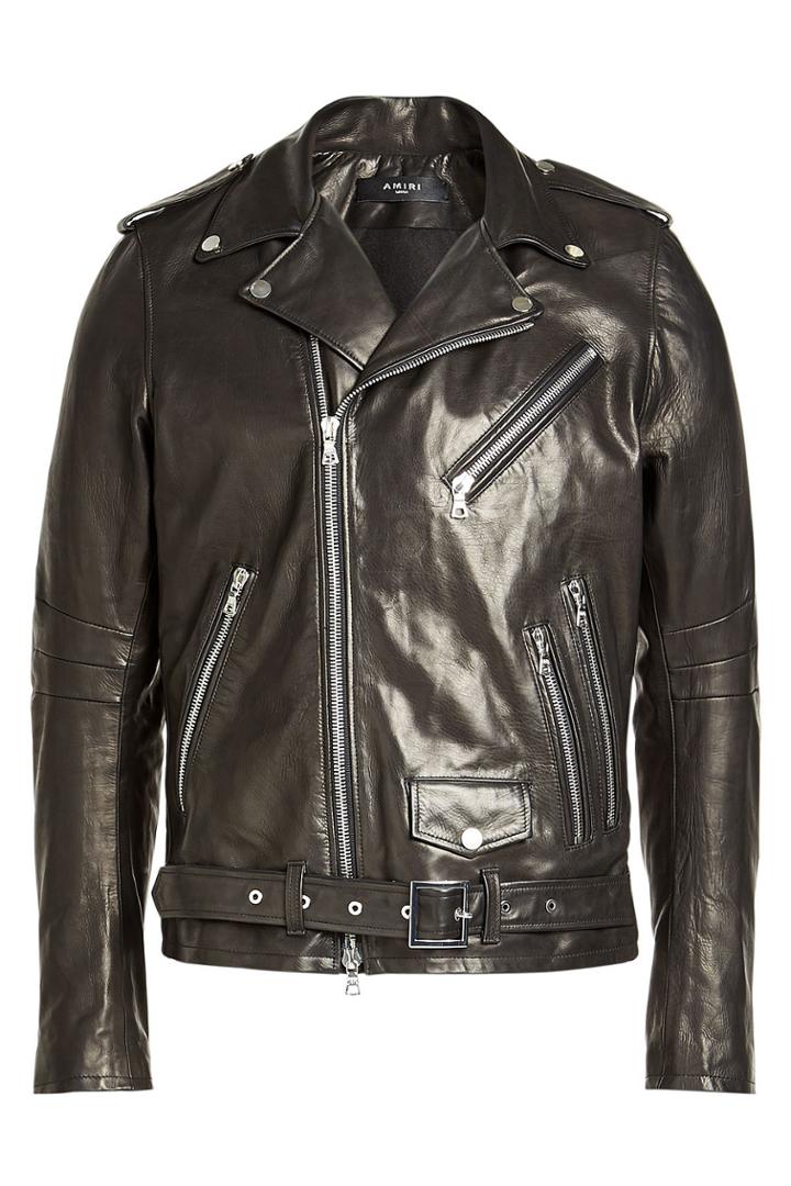 Amiri Amiri Leather Biker Jacket