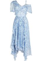 Preen By Thornton Bregazzi Preen By Thornton Bregazzi Gwen Printed Silk Chiffon Dress