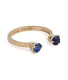 Delfina Delettrez 18kt Yellow Gold Ring With Sapphires